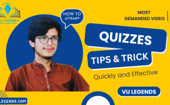 How to Attempt Quizzes & Score Full Marks | VU Legends Revealed!
